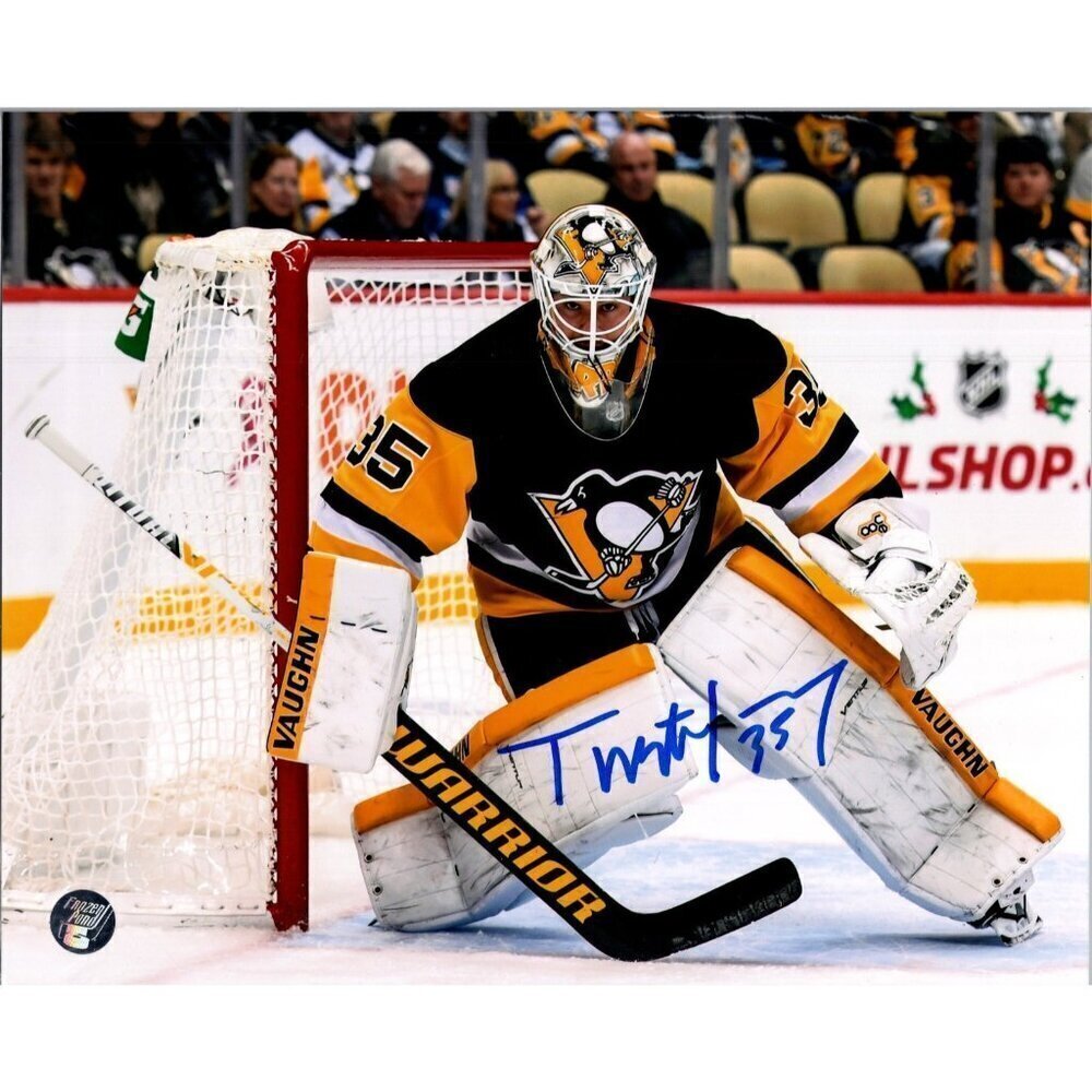 Tristan Jarry Pittsburgh Penguins Autographed Signed 8x10 Photo